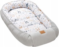 BABY COCOON XXL HNIEZDO Obojstranné Baw/Vel