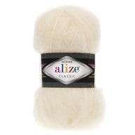 Alize Mohair Classic 01 - krém