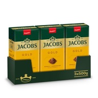 Jacobs Gold set na mletú kávu 3x500g