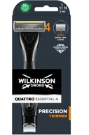 Holiaci strojček Wilkinson Quattro Essential 4 Precision