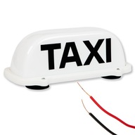 KOHÚTA LAMPA SZPAKÓWKA TAXI SIGNALER BIELA ​​12V