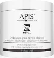 APIS DETOX Maska na riasy s bambusovým uhlím 200g