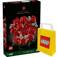 KYTICA RUŽÍ LEGO 10328 Darček na Valentína PRE JU sada ruží KVETY IKONY