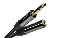 QED Performance - 6,3 mm stereo predlžovací kábel, 3 m