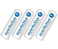 Nabíjacia batéria 2600mAh AA R6 Ni-Mh everActive 4 ks