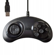 IRIS Pad gamepad retro USB ovládač pre PC v štýle gamepadu Sega MD