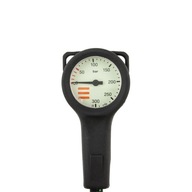 TecLine Slim manometer, 300 bar 52 mm, HP hadica 80 cm