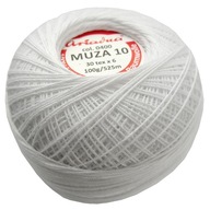 MUZA 10 ARIADNA CROWN 100g/525m BIELA400 5660