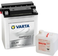 BATÉRIA 14AH/190A 12V L+ / VARTA YB14-A2 B14-A2