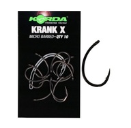 Korda Háčiky Krank X veľkosť 8 Micro Barbed 10 ks.