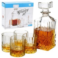 Sada karaf WHISKEY GLASSES nápojová fľaša sada pohárov darček