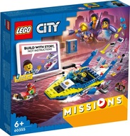 LEGO CITY Vyšetrovanie vodnej polície 60355