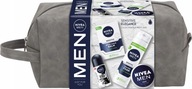 NIVEA MEN SENSITIVE ELEGANCE DARČEKOVÝ SET PRE MUŽOV KOZMETICKÁ TAŠKA