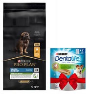 Purina PRO PLAN Large Robust Puppy Chicken 12 kg + pochúťka na zuby ZDARMA