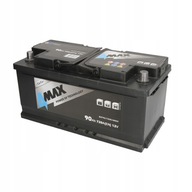 4MAX ECOLINE 90Ah 720A P + akumulátor