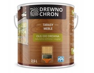 DREWNOCHRON Bezfarebný olej na drevo 2,5L