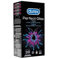 Kondómy Durex Perfect Gliss 10 ks, hrubšie, extra zvlhčený anál