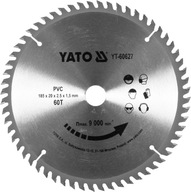 PVC REZNÉ KOTÚČE 185/60T 20MM YT-60627 YATO