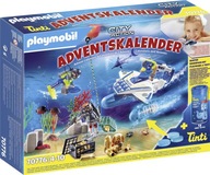 PLAYMOBIL CALENDAR VODNÁ ZÁBAVKA POLICAJT 70776