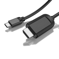 KÁBEL HDMI USB C ADAPTÉROVÝ KÁBEL 2M MHL VIDEO 4K