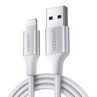 Lightning-USB kábel UGREEN 2.4A US199 1.5m MFi