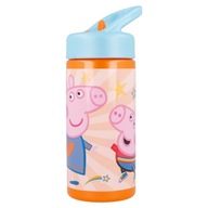 Fľaša na vodu Peppa Pig 410 ml fľaša pepa s rukoväťou