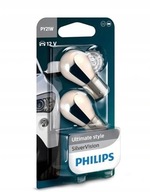 Philips PY21W SILVERVISION žiarovky 12V BAU15s 2ks