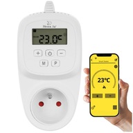 Zásuvkový regulátor teploty termostat TIMER WIFI SMART HOME 230V | 16A