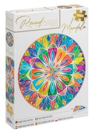 Guľaté puzzle Mandala, 1000 dielikov / priemer 68 cm.