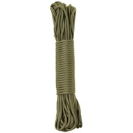 Nylonové lano (padák) 100 FT oliv