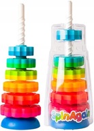 Rainbow Twisted Tower Pyramid SpinAgain FBT