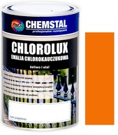 Smaltovaná chlórová guma CHLOROLUX 5L ORANŽOVÁ