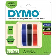 DYMO 3D páska OMEGA JUNIOR embossor 3 rolky MIX