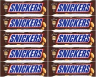 Snickers tyčinka 50g karamelová čokoláda x10