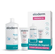 Eloderm Set Kúpeľová emulzia 400 ml + Krém 75