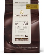 Callebaut 811 DESSERT čokoláda na pralinky 2,5kg