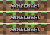 Tortová oblátka MINECRAFT okraj Potlač cukru