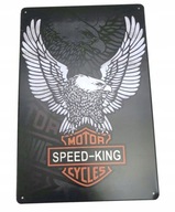 MOTOCYKLE SPEED-KING EAGLE TANIER DEKORATÍVNA PLACHTA