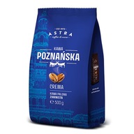 Káva Astra Poznanska Crema grains 500g