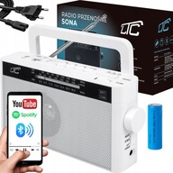 BATÉRIOVÉ KUCHYNSKÉ RÁDIO PRENOSNÉ BLUETOOTH USB FM ŠTÝLOVÉ RETRO