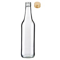 500 ml sklenené fľaše (50 ks) s uzáverom - šťavy, tinktúry, sirup