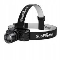 Superfire HL50 USB čelovka 300lm 200m Zoom