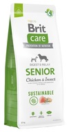 BRIT CARE Sustainable Senior Chicken Insect 12 kg