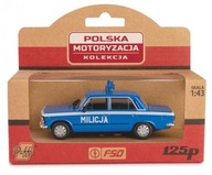 Vozidlo PRL Fiat 125P Milicja