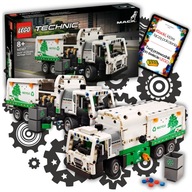 LEGO Technic Mack LR elektrické smetiarske auto 42167 a elektronická kniha 4v1