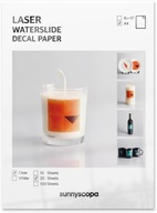 Vodný samolepiaci papier Sunnyscopa, transparentný A4