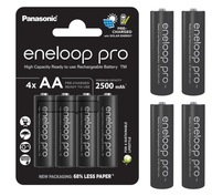 ENELOOP PRO AA BATÉRIE 2500 mAh 4x FOTO/LAMP