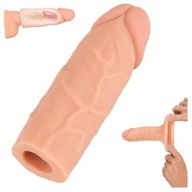 Penis Sleeve + 4CM Predĺženie dlhšie a hrubšie