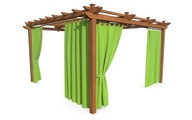 PERGOLA TERASA BALKÓN Záhradný záves 155x200