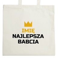 Vaše meno je najlepšia babička Natural Shopping Bag